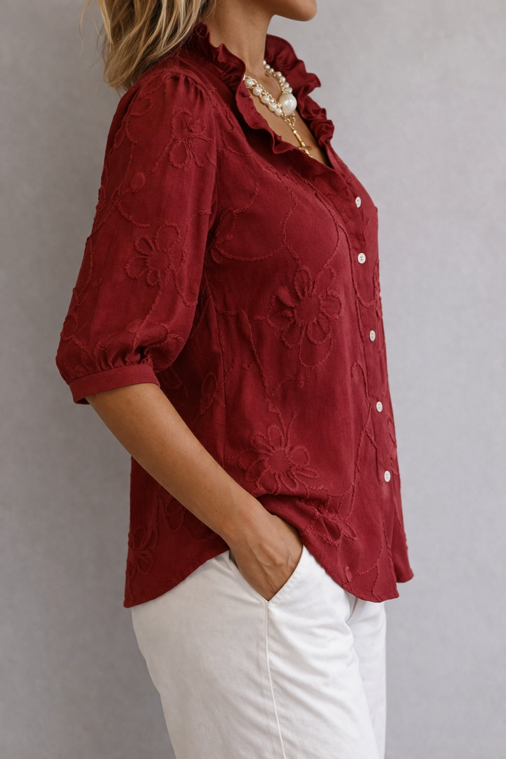 Ondine | Blommig Blus