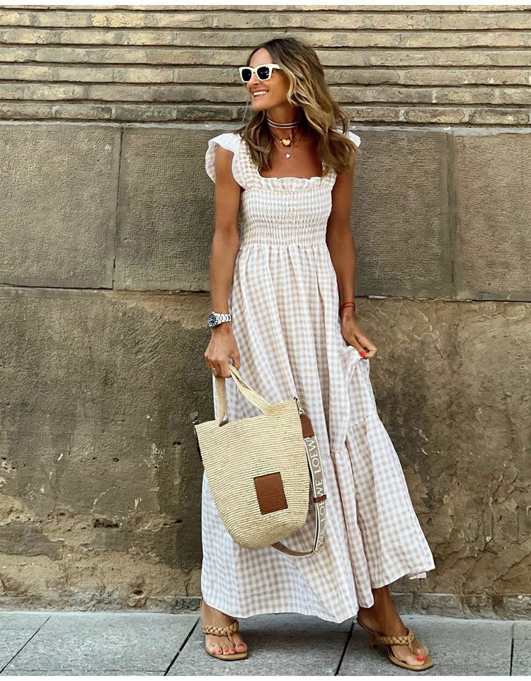 Liliane | Bohemisk casual klänning för sommar