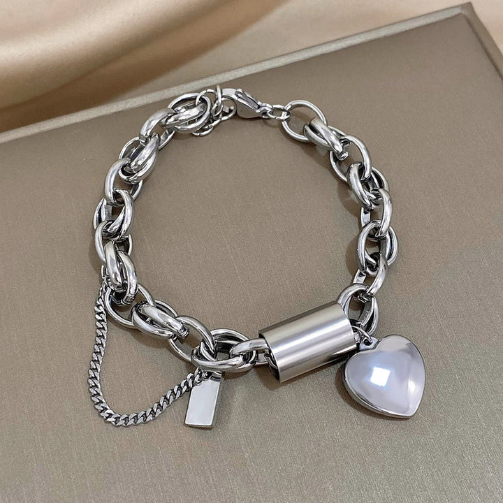 Uppmuntrande Chunky Armband | Guld