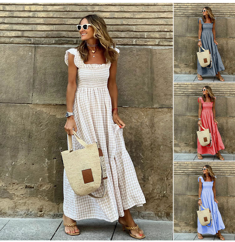 Liliane | Bohemisk casual klänning för sommar