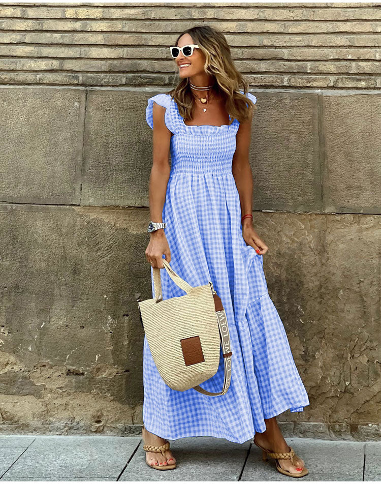 Liliane | Bohemisk casual klänning för sommar