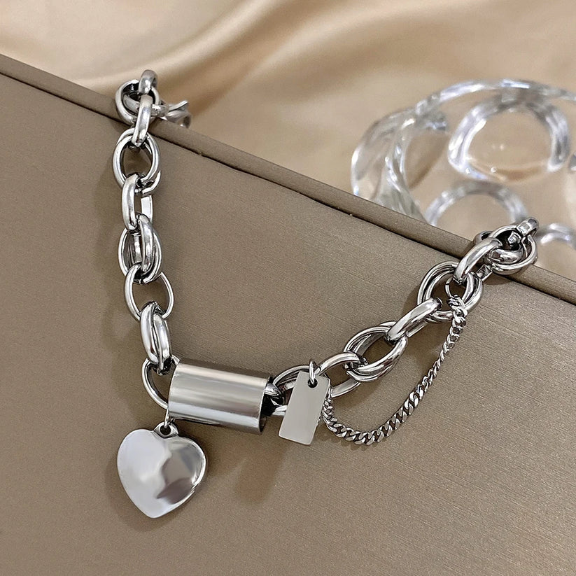 Uppmuntrande Chunky Armband | Guld