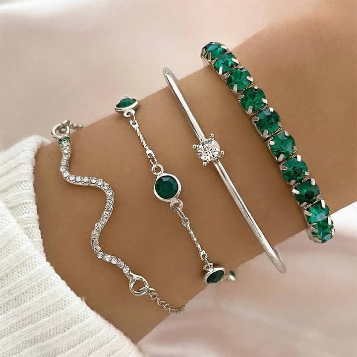 Sorina Feldwyn Armband Set | Guld