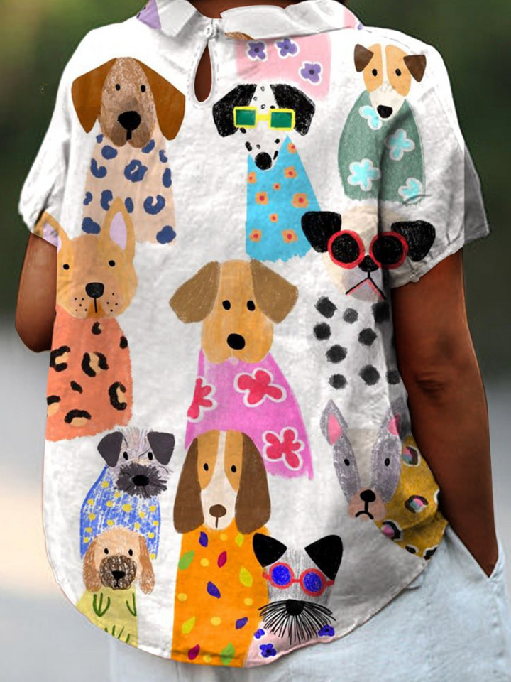 Tilly | Hundtryckskjorta