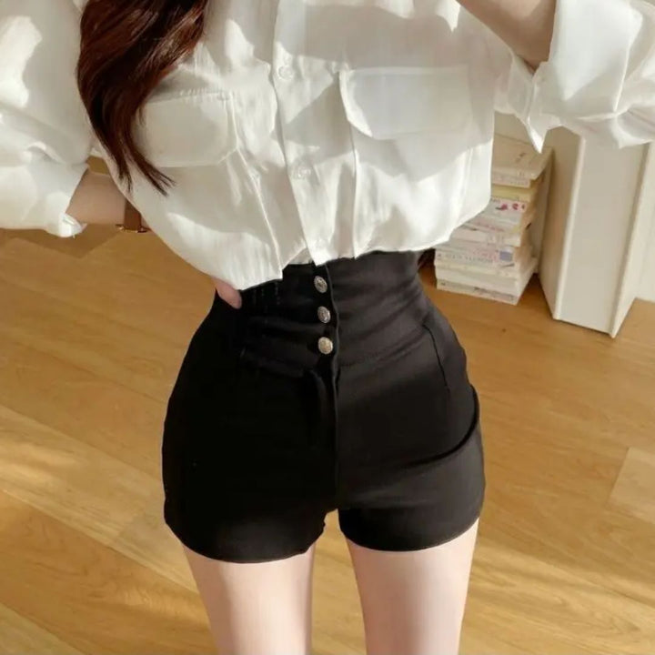 Ilse | Elegant hög midja shorts
