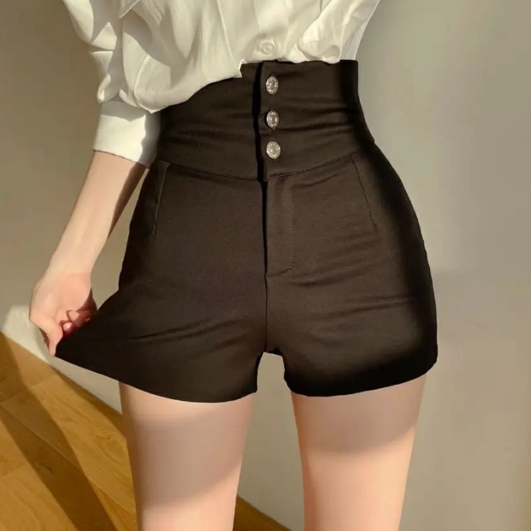 Ilse | Elegant hög midja shorts