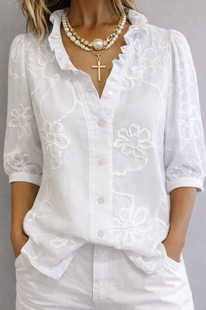 Ottoline | Blommig Blus