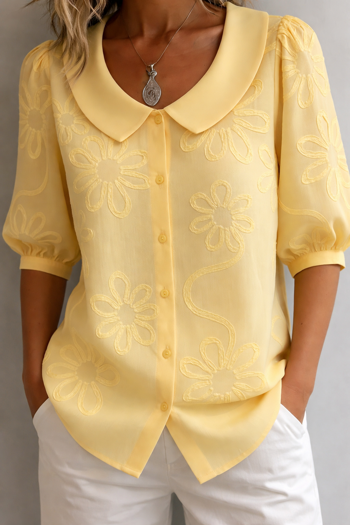 Nimue | Blommig Blus
