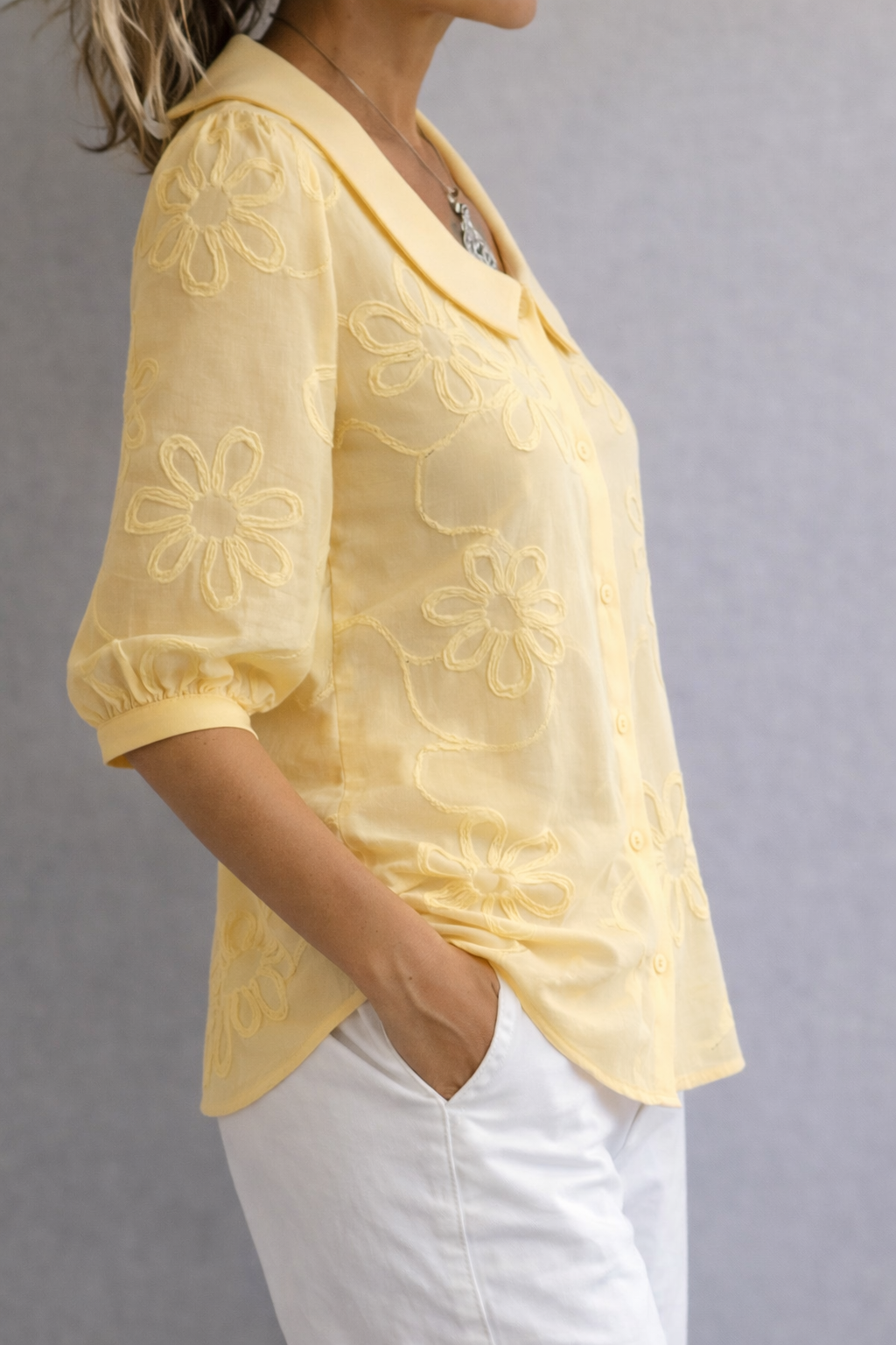 Nimue | Blommig Blus