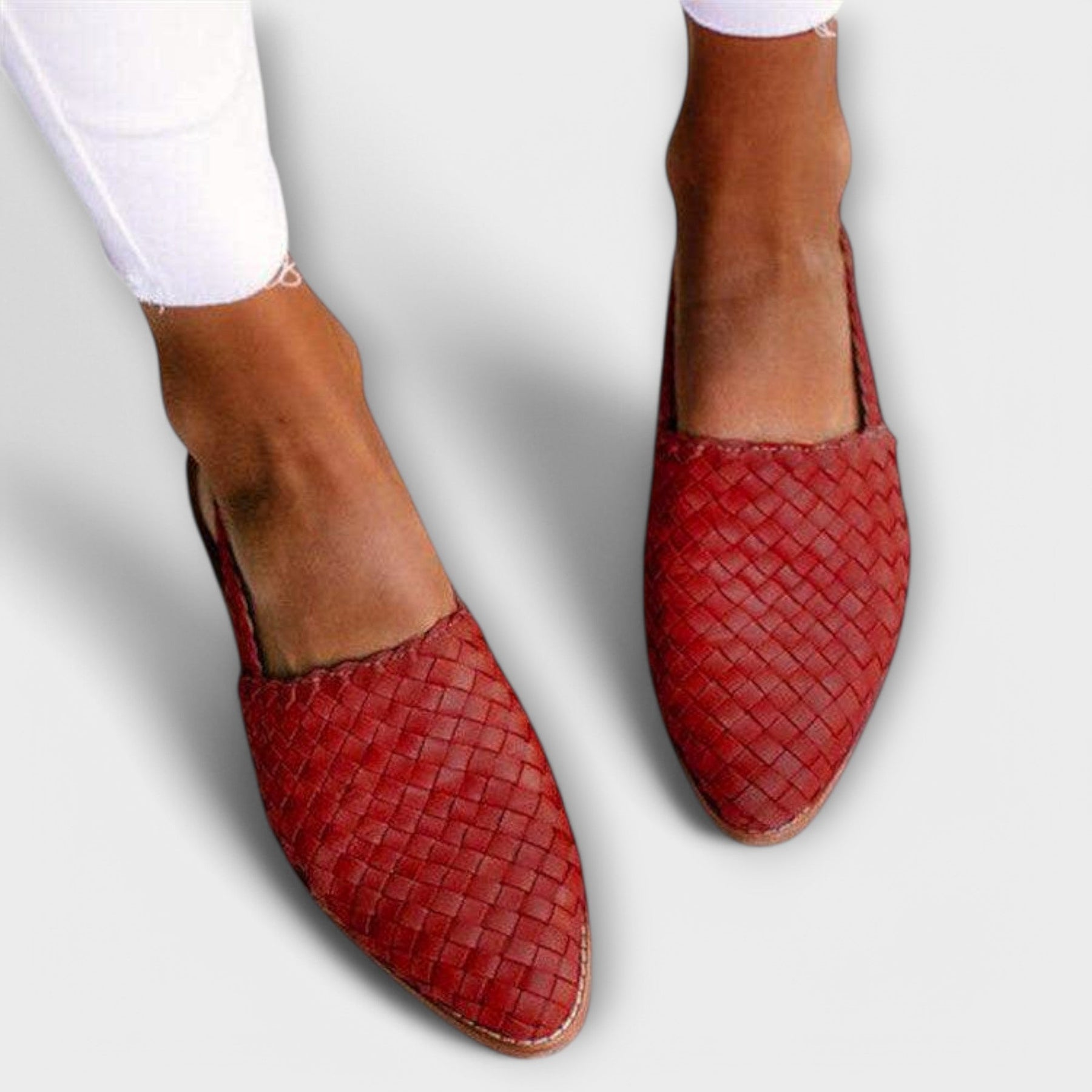 Augusta | Vävd Slingback Loafer