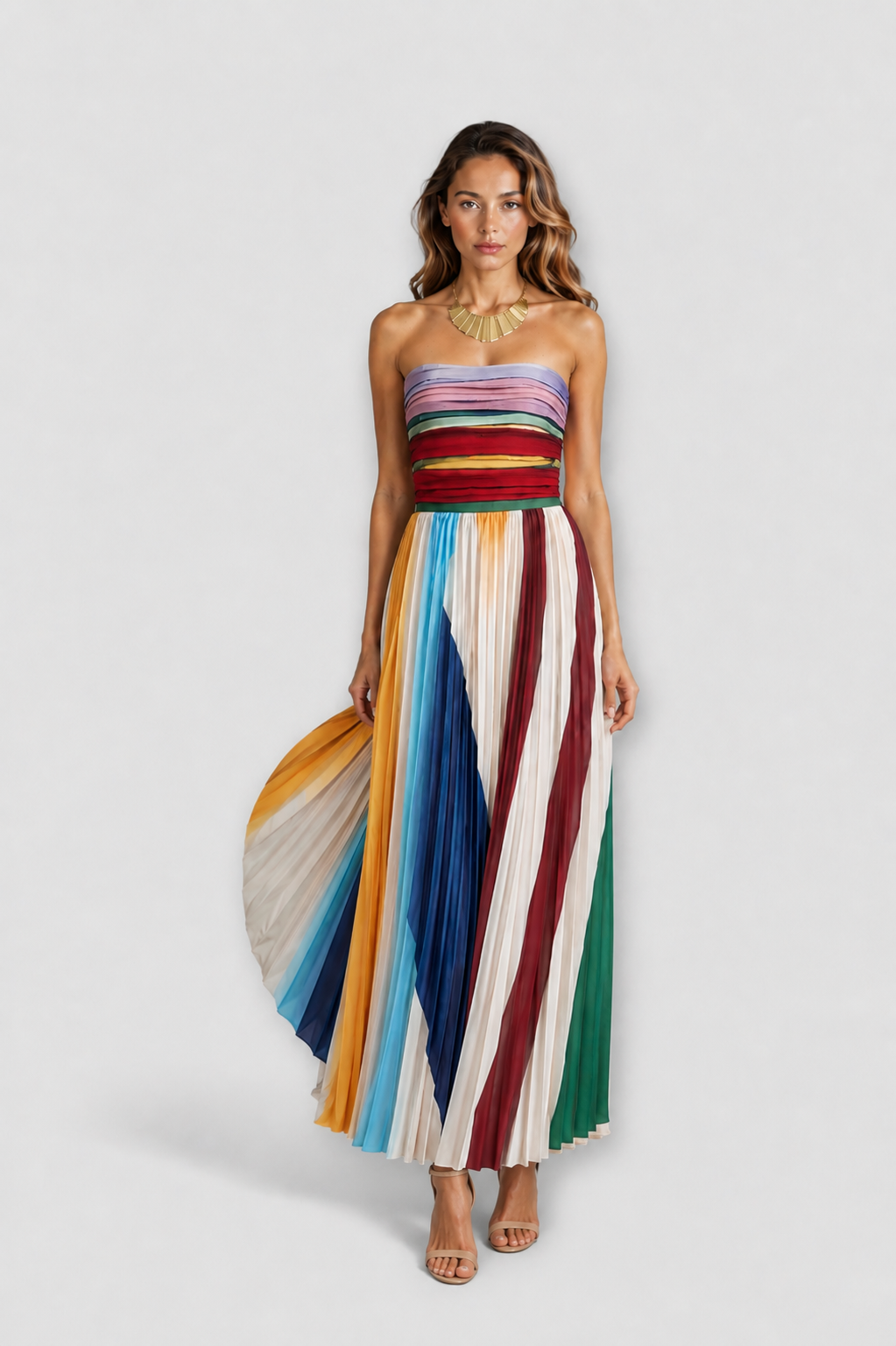 Evelyn | Elegant Lång Klänning