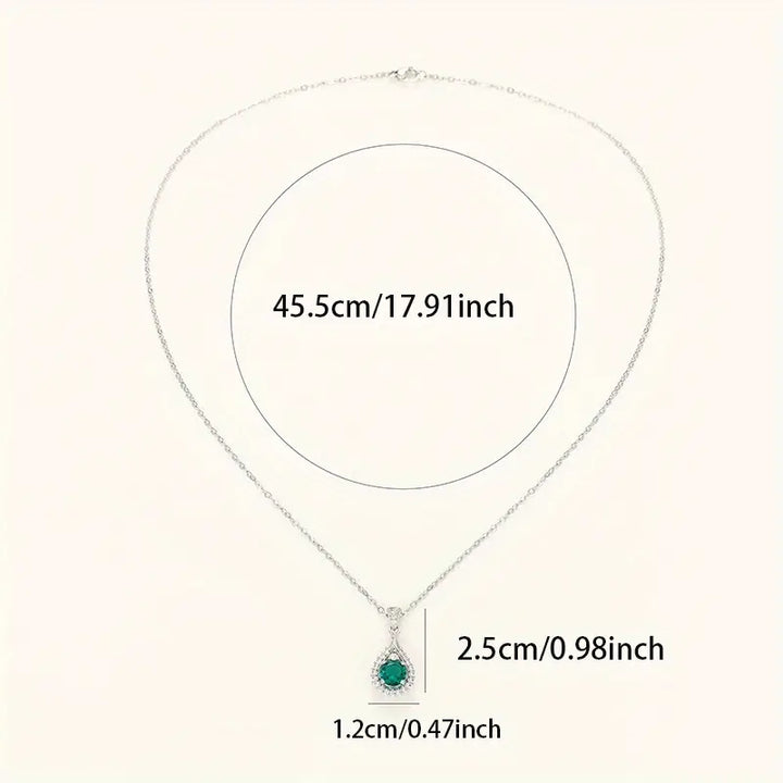 Elegant Smaragd Halsband för Tidlös Stil
