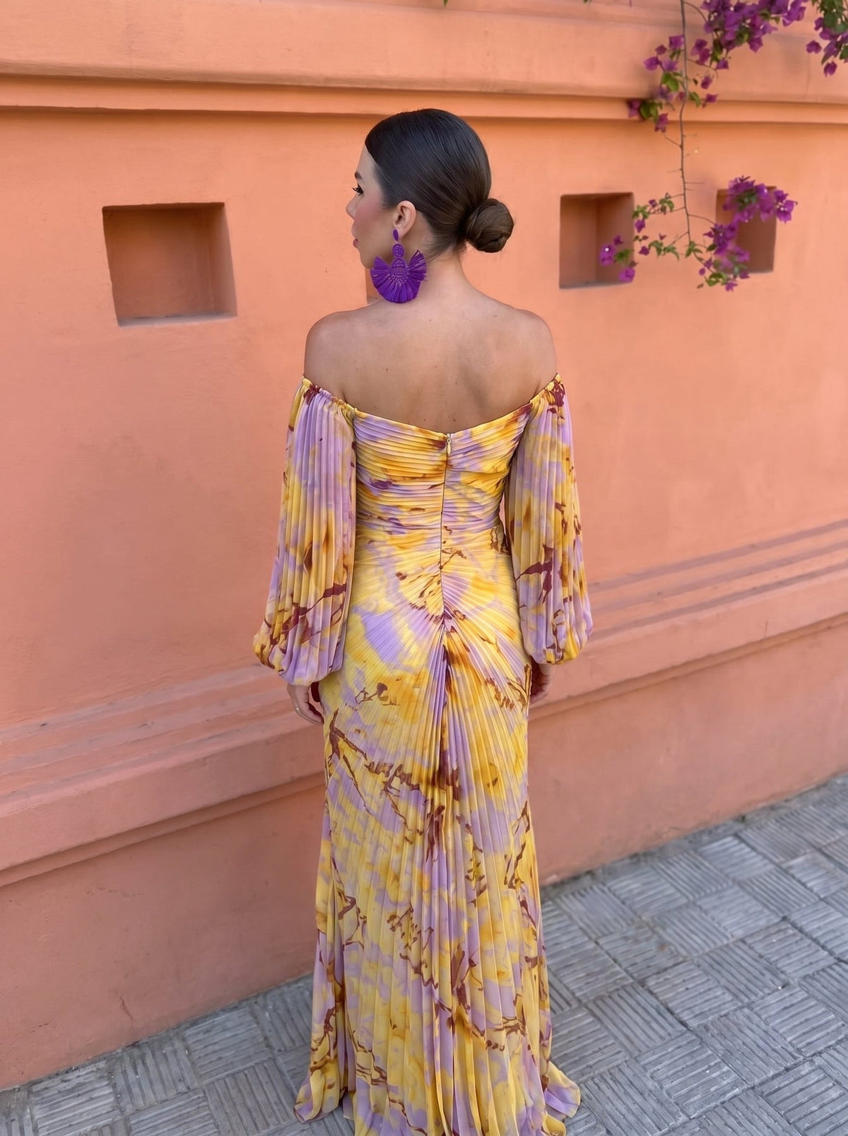 Georgette | FLORAL MAXIKLÄNNING