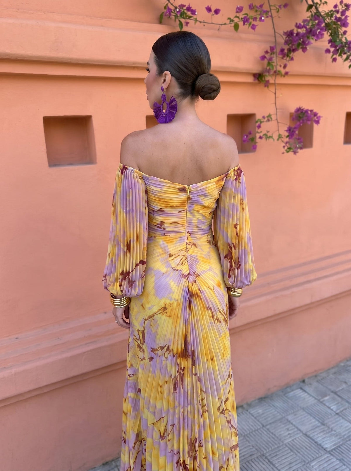 Georgette | FLORAL MAXIKLÄNNING