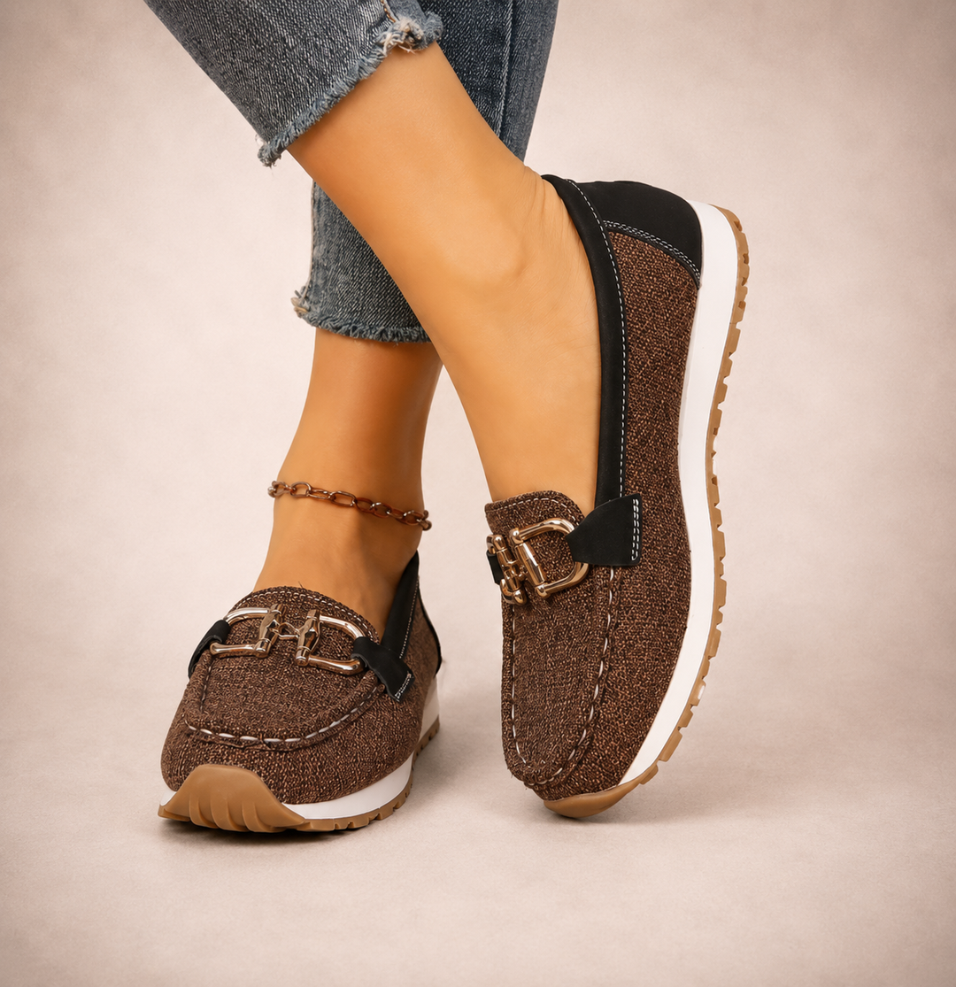 Liv | Sneakers i moccasinstil