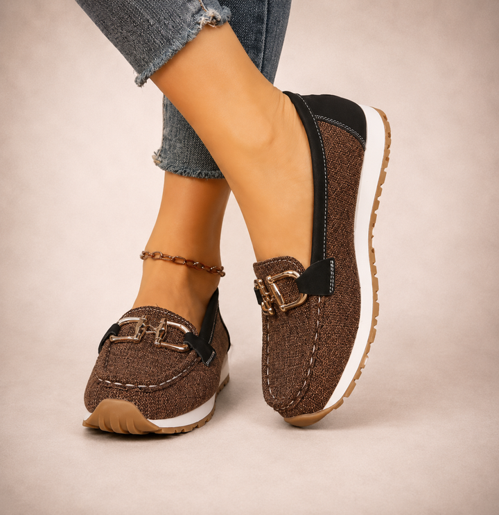 Liv | Sneakers i moccasinstil