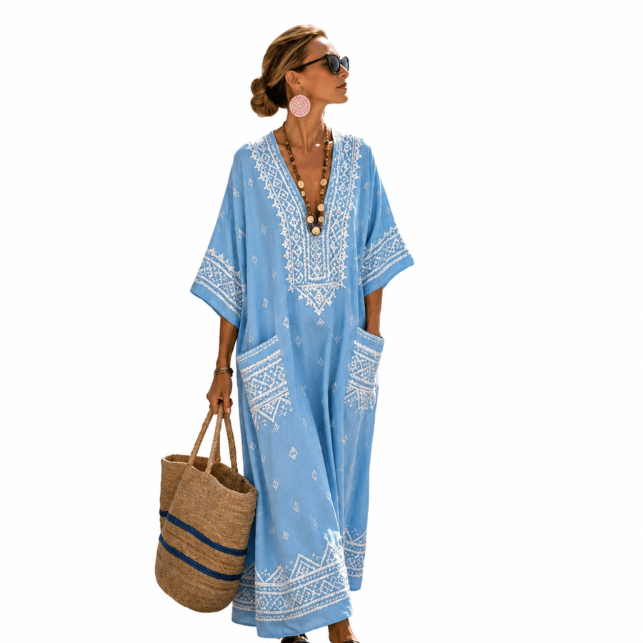 Celina | Lång Kaftan