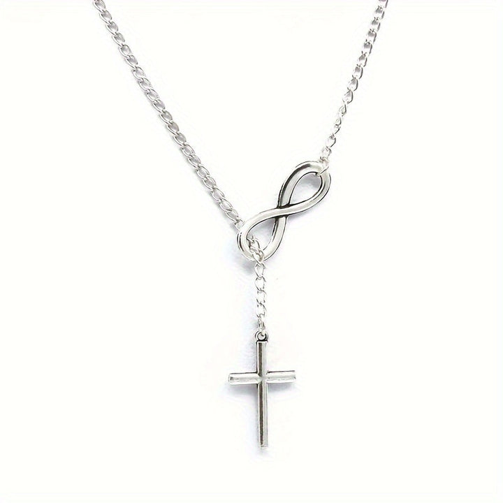 Eternal Cross Pendant Necklace | Guld