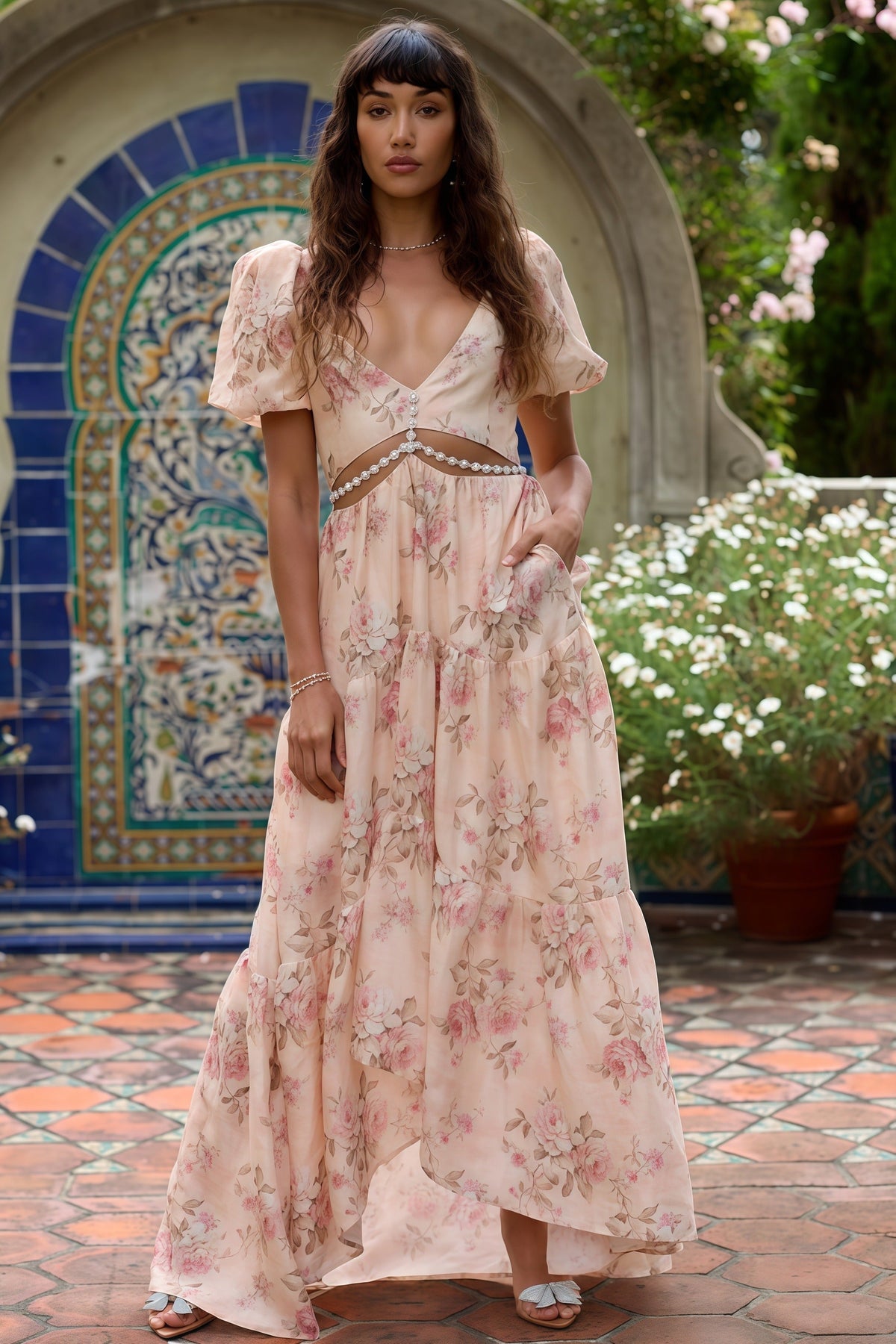 Layla | Elegant Flödande Klänning