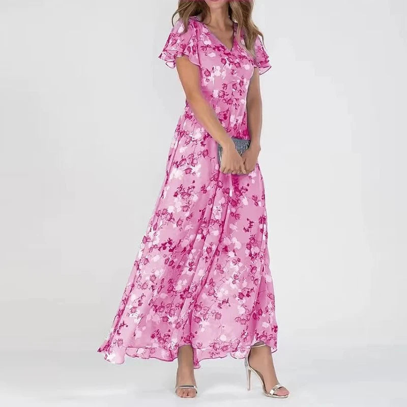 Judith | Elegant Midi Klänning