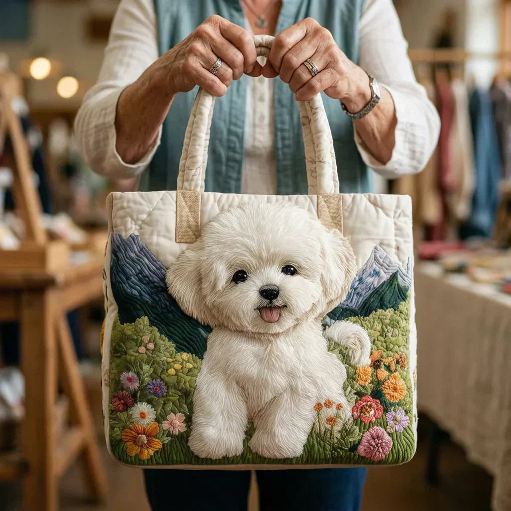 Lynn | Artisan Quilted Bag - Förhäxad Hund
