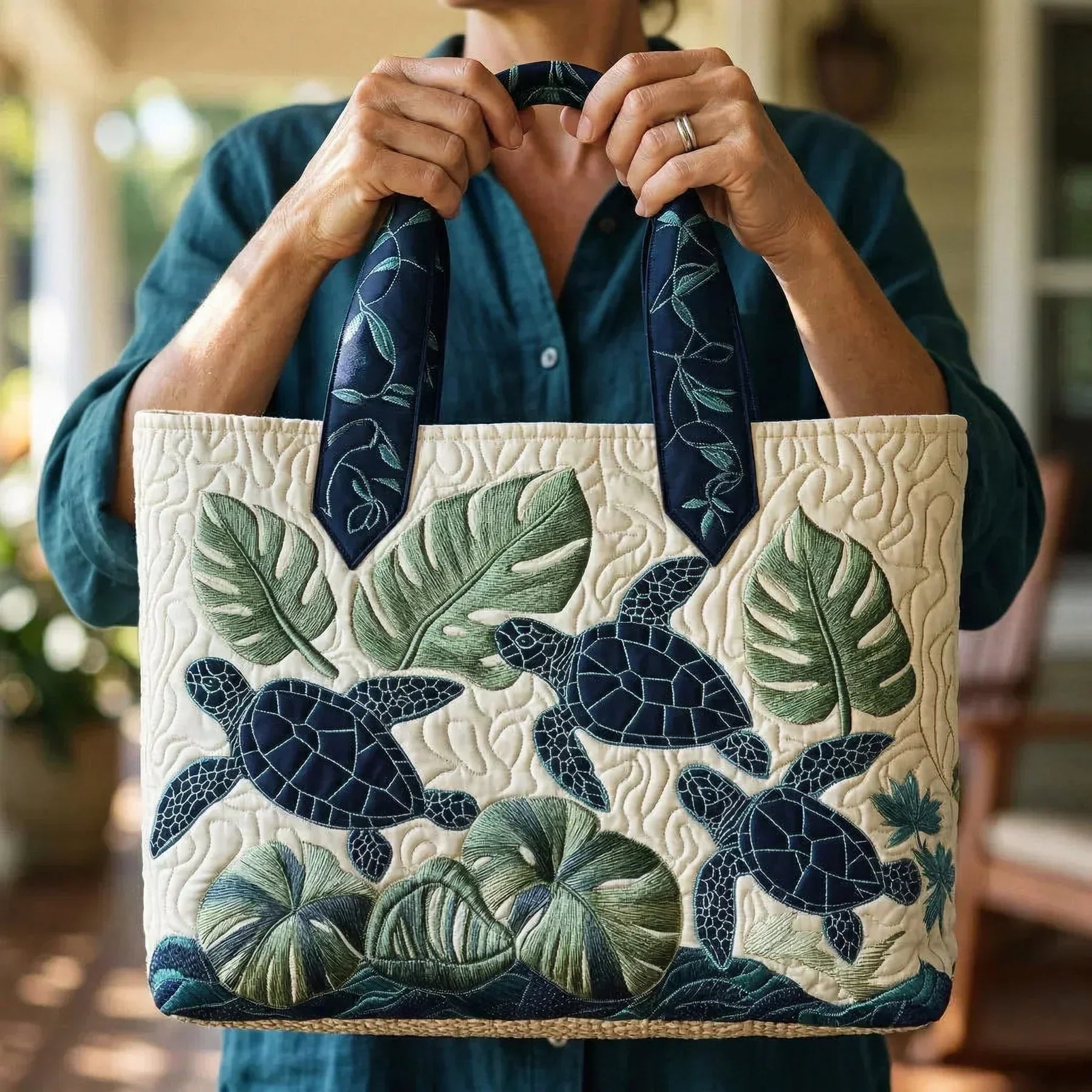Agnes | Artisan Tote - Havssköldpaddans Grace