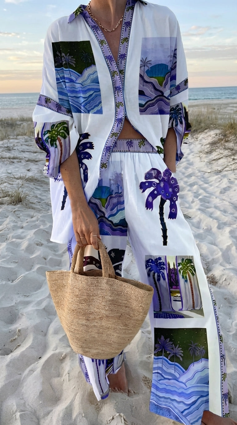 Viveka | Färgstarkt Strandset