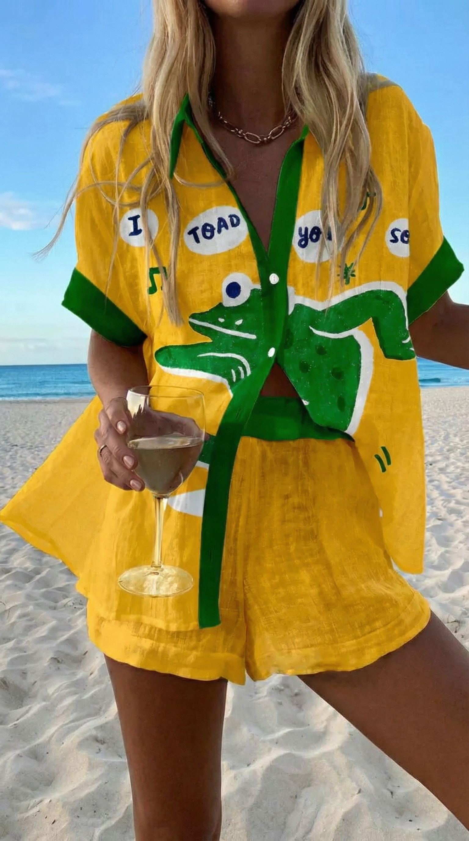 Xavina | Färgstarkt Strandset