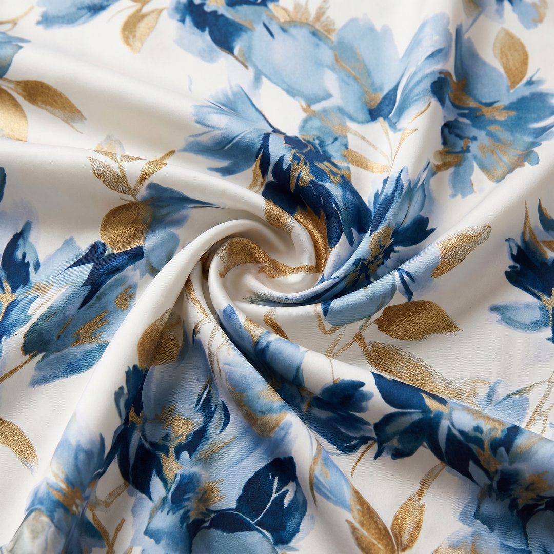 Ericka | Blommig Wrap Midiklänning