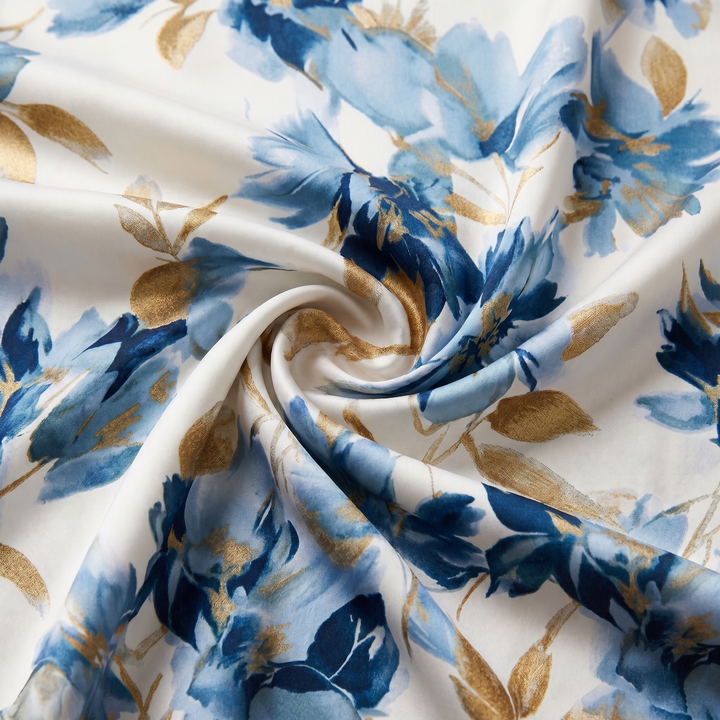 Ericka | Blommig Wrap Midiklänning