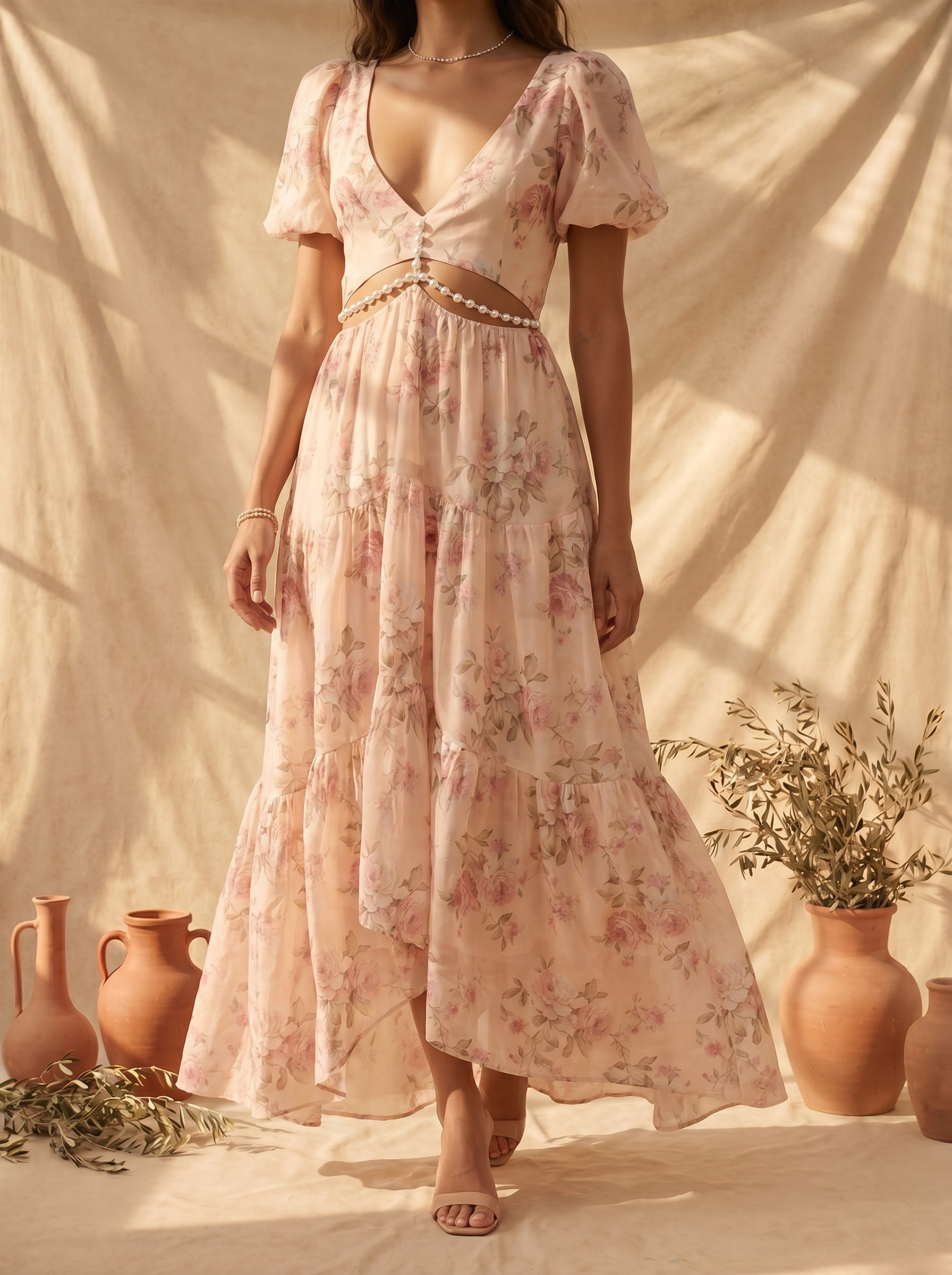 Layla | Elegant Flödande Klänning