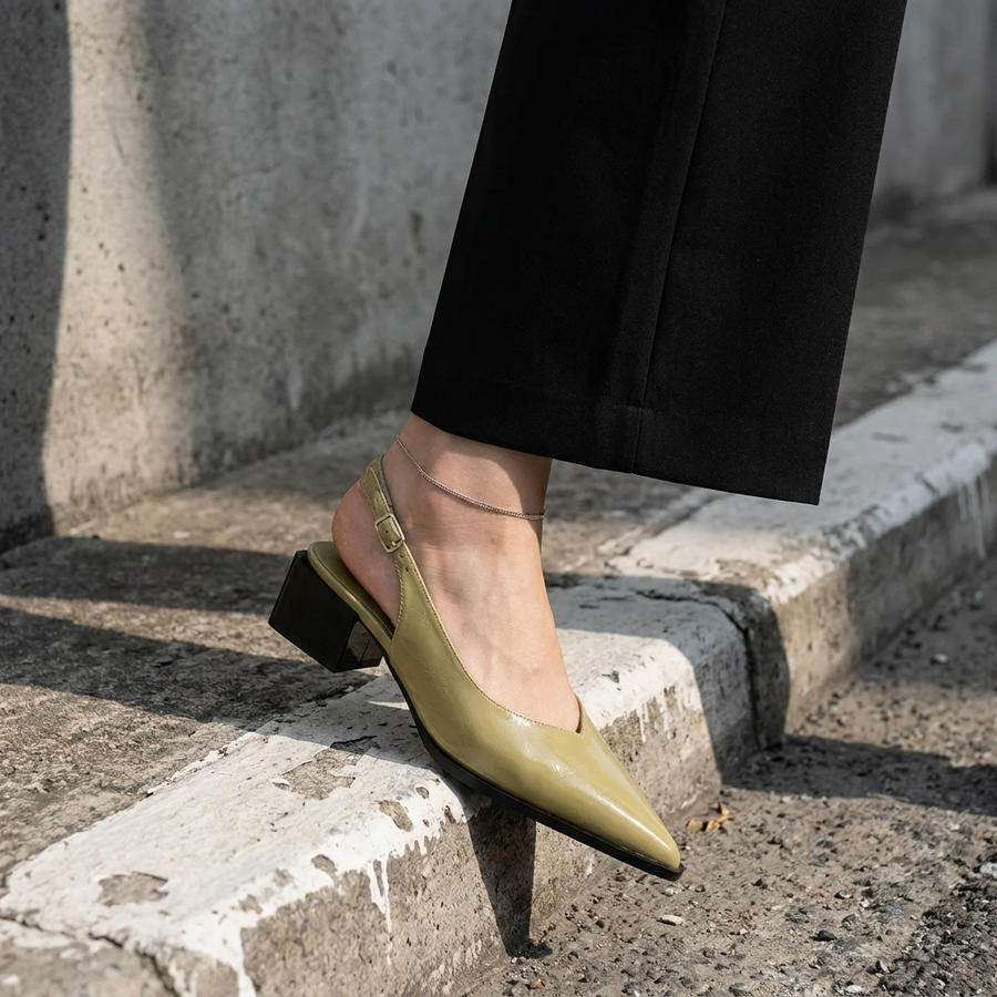 Emma | Ortopediska Slingback Klackar