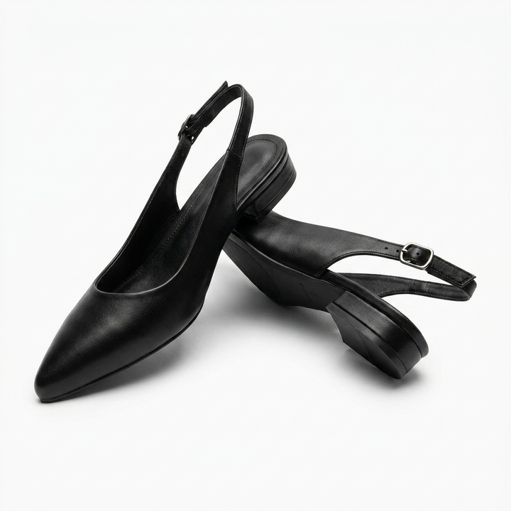 Mila | Ortopediska Slingback Lågskor
