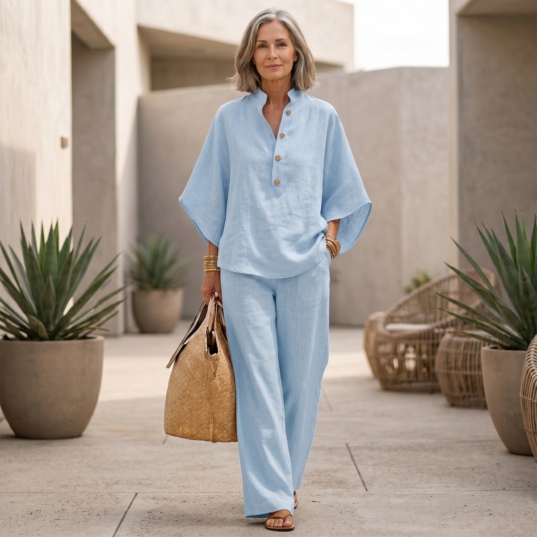 Älvinia | Linne Batwing Ärmar Set