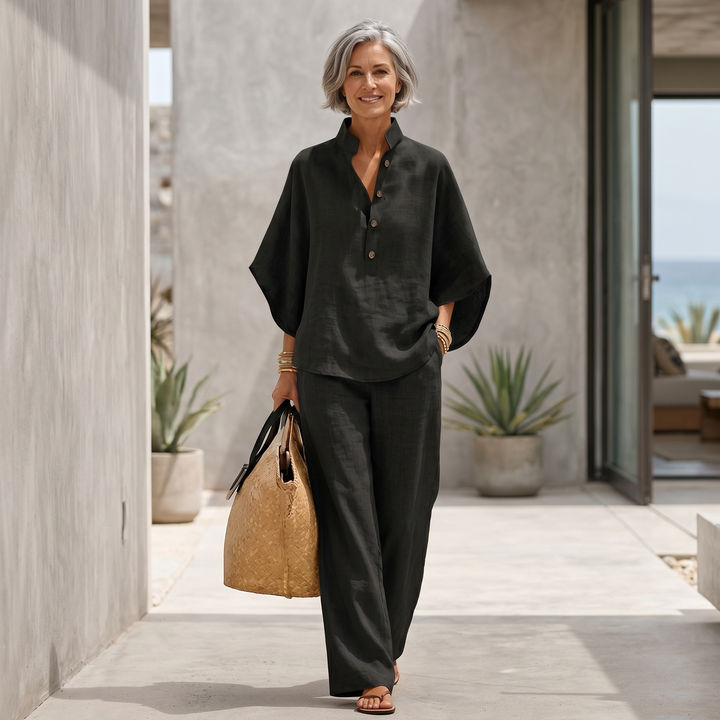 Älvinia | Linne Batwing Ärmar Set