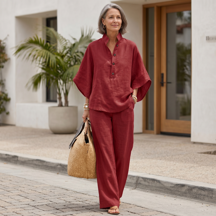 Älvinia | Linne Batwing Ärmar Set
