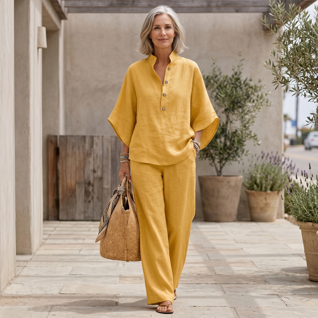 Älvinia | Linne Batwing Ärmar Set
