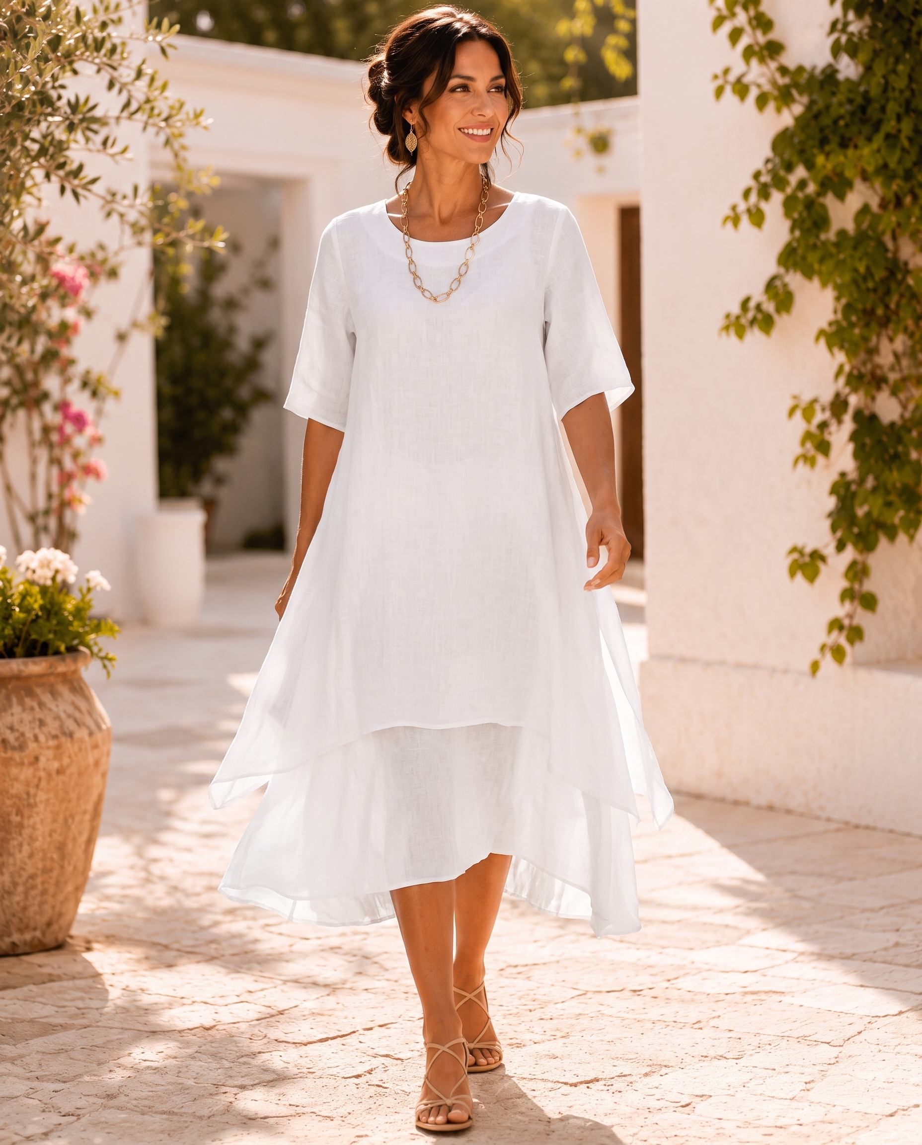 Ilona | Elegant och Bekväm Maxiklänning