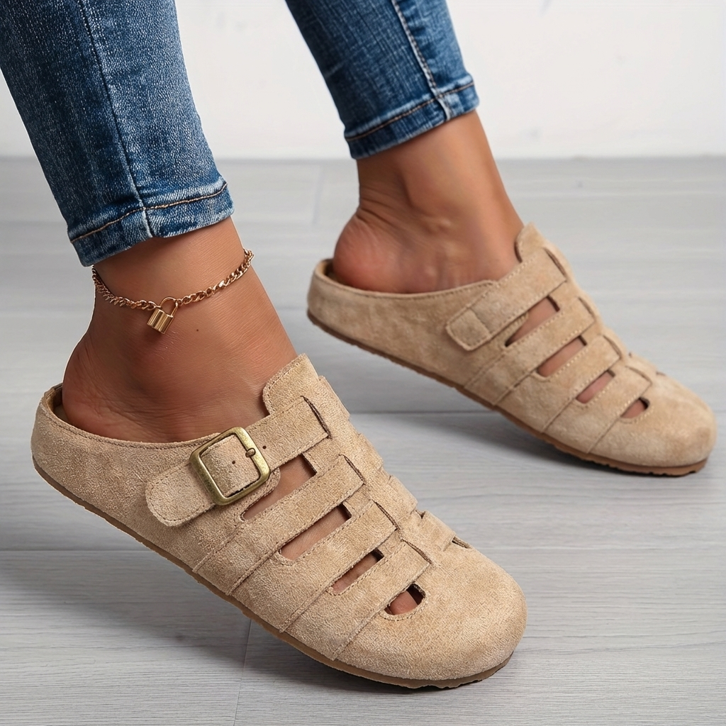 Carolin | Bekväma Mules Sandaler utan Stängning