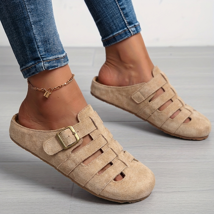 Carolin | Bekväma Mules Sandaler utan Stängning