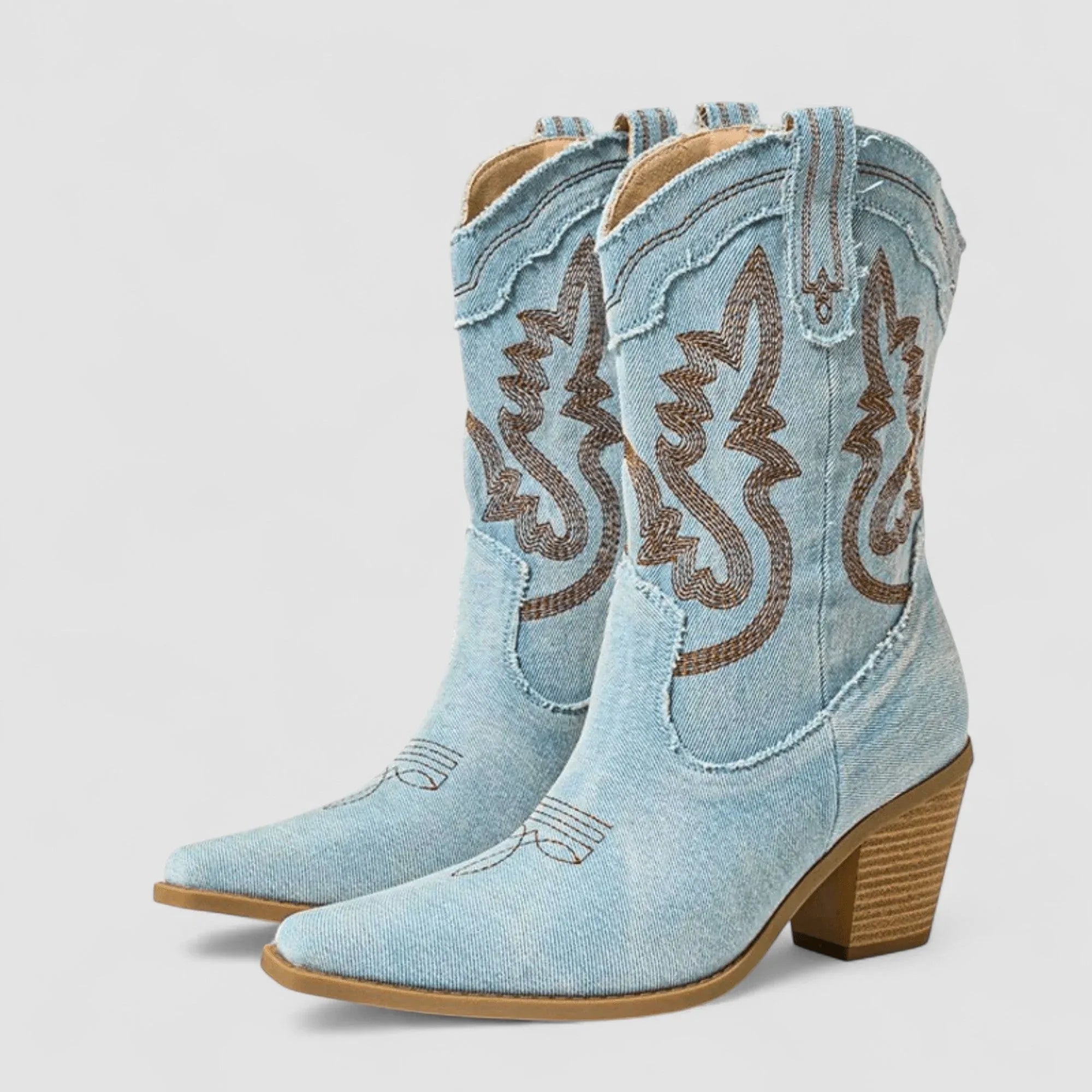Selena | Ortopediska Denim Ankelskor