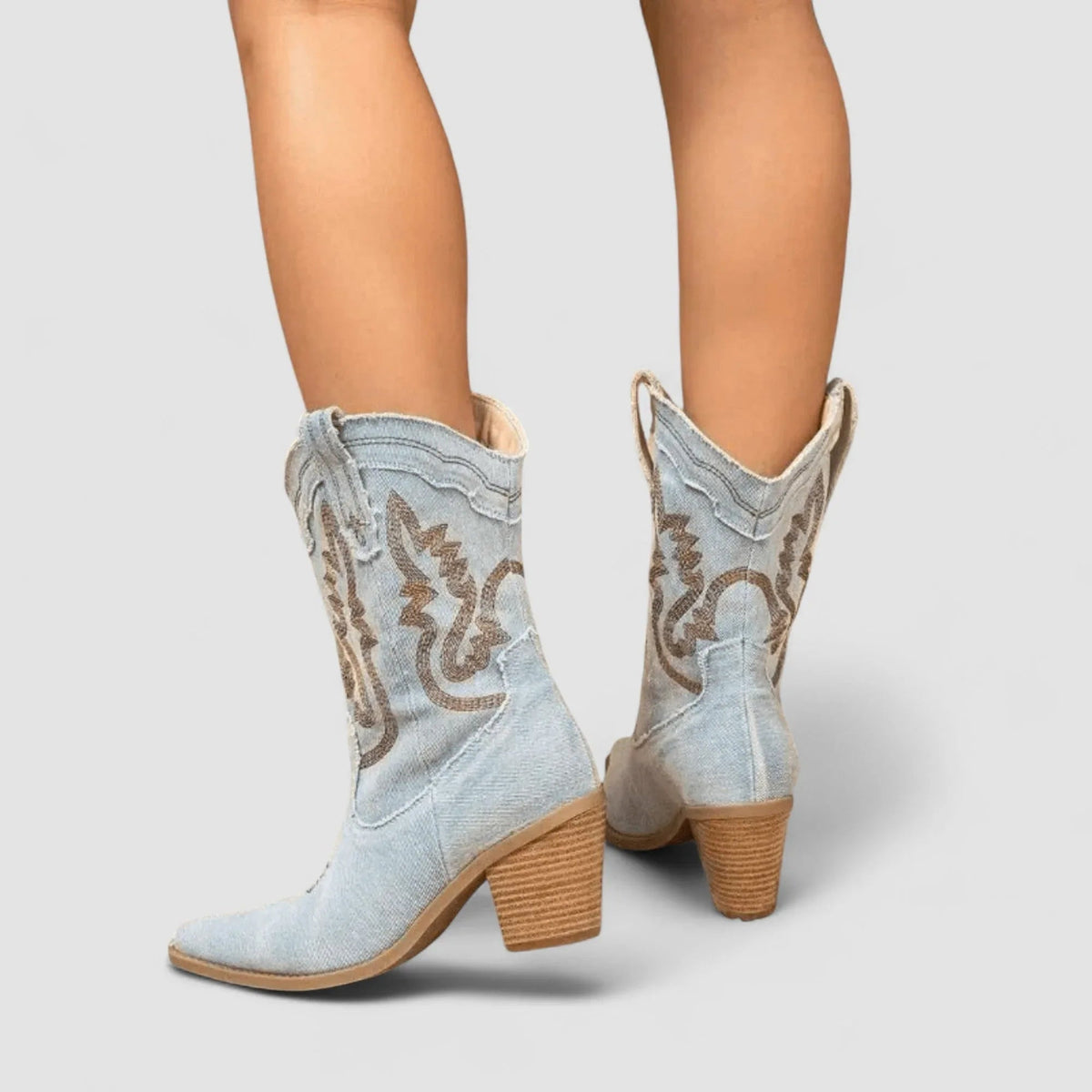 Selena | Ortopediska Denim Ankelskor