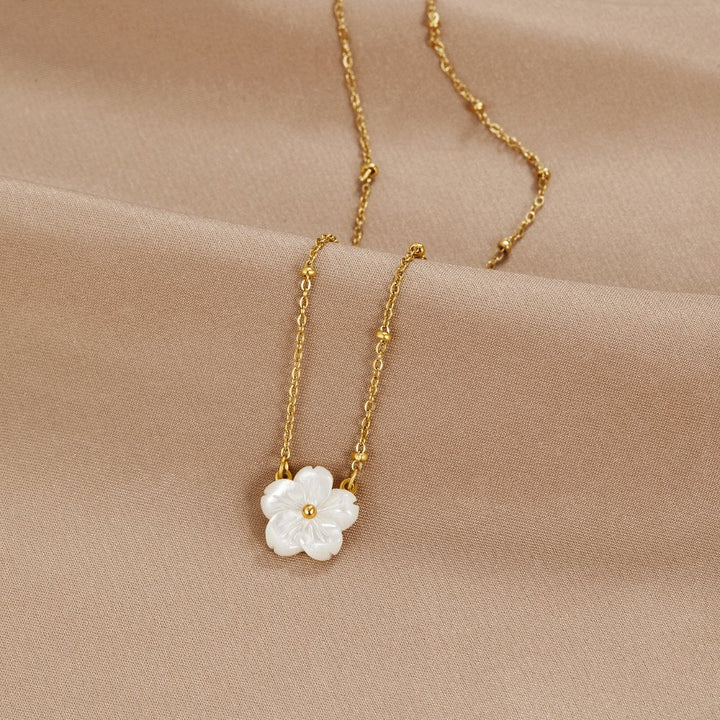 Magnifik Blomma Halsband